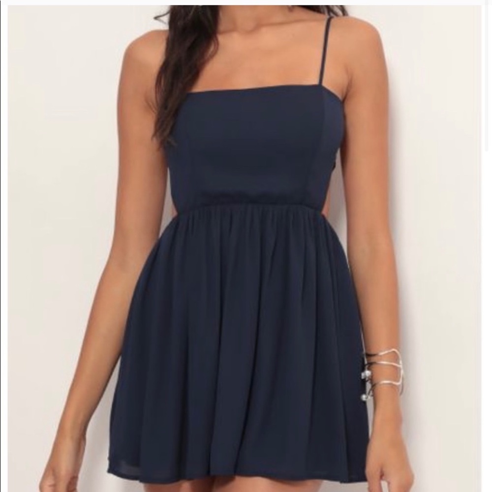 Lucy in the Sky Navy Mini Dress